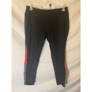 Tangerine Womens Plus Size XXL 2X Exercise Leggings Workout Full Length Sporty